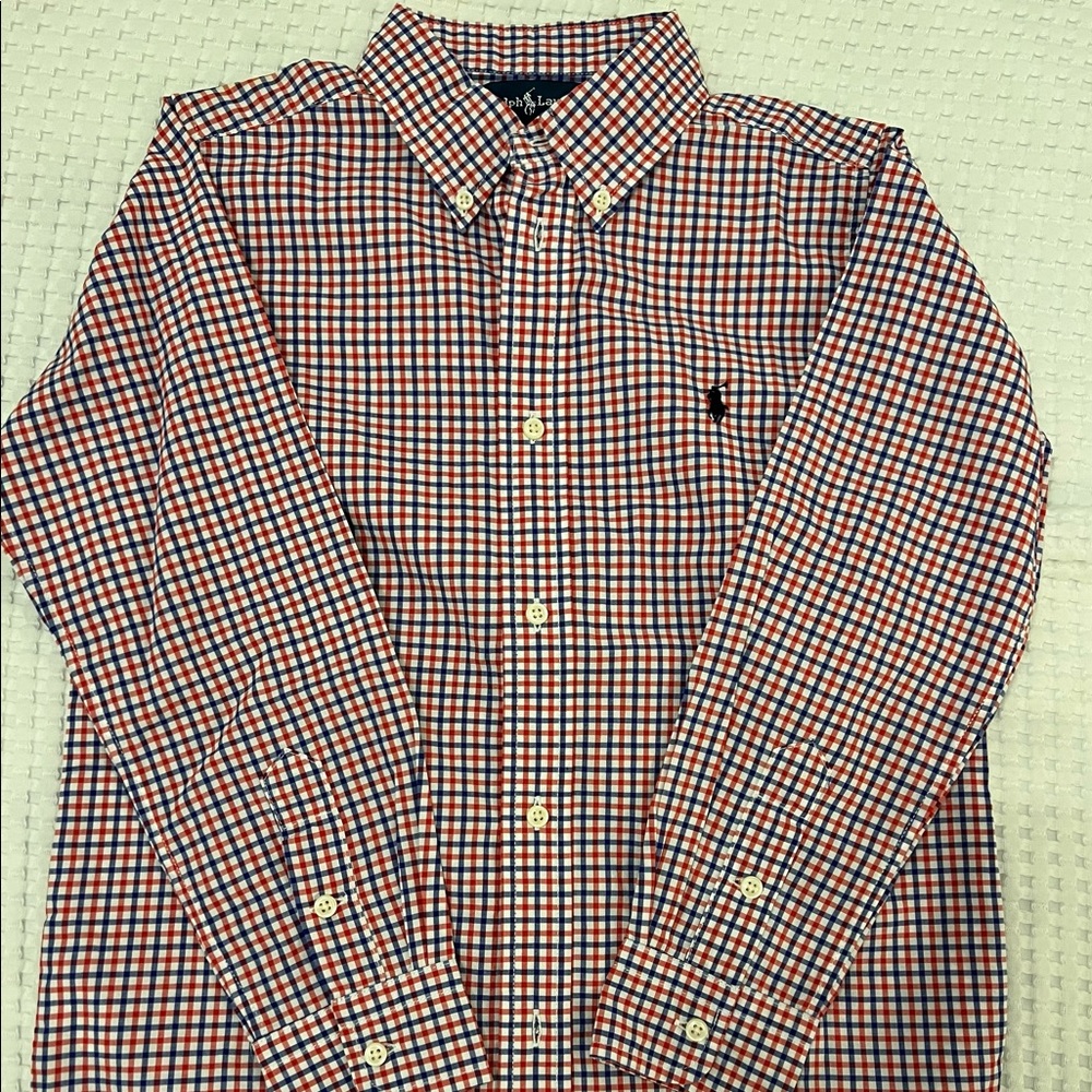 Ralph Lauren Button Down SZ 7
